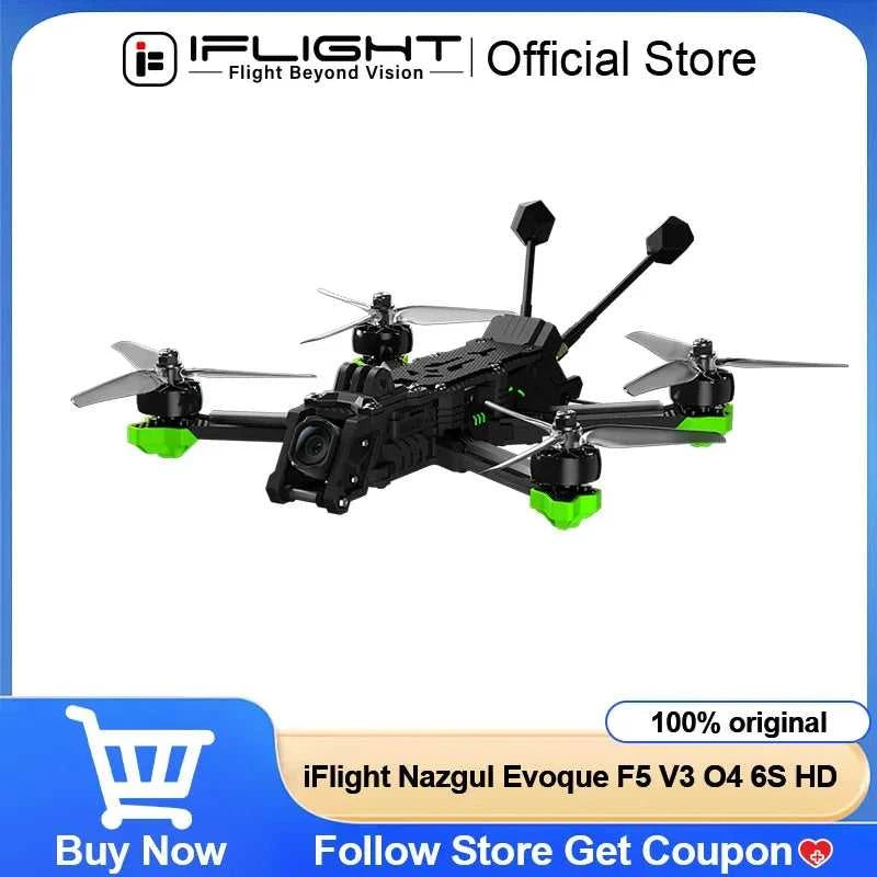 iFlight Nazgul Evoque F5D V3 6S HD FPV Drone BNF O4 Air Unit Pro DC/X Dual Geometry Flexible Switching 5inch Freestyle FPV Drone The jack market .AU The jack market .AU Drones $ 821 14:350850#No RX for DJI RC;200007763:201336100