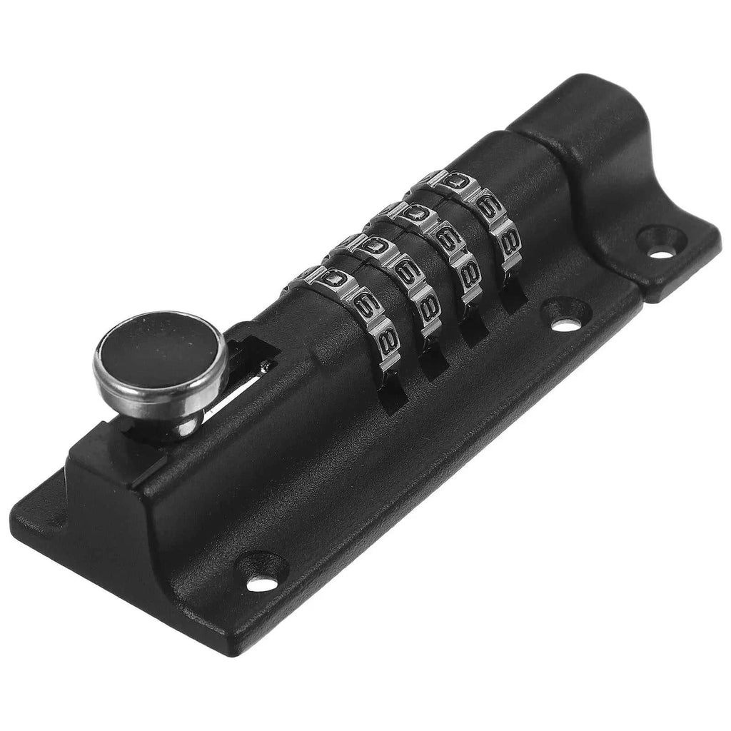 Deadbolt Lock Metal Doors Combination Key Outdoor Gate Portable Locks Household Wardrobe The jack market .AU The jack market .AU Home $ 63 14:771#Black