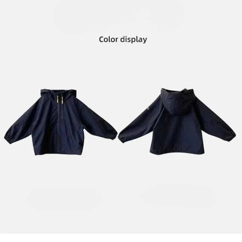 4-12Y Children's Navy Blue Spring Autumn Coat 2025 New Style Soft Windproof jackets for Girls Teenager Casual Loose Hooded Top The jack market .AU The jack market .AU Mum & Kids: Essential Products for Every Family $ 45 14:1063;200000463:200004191#120cm(for 105-115cm)