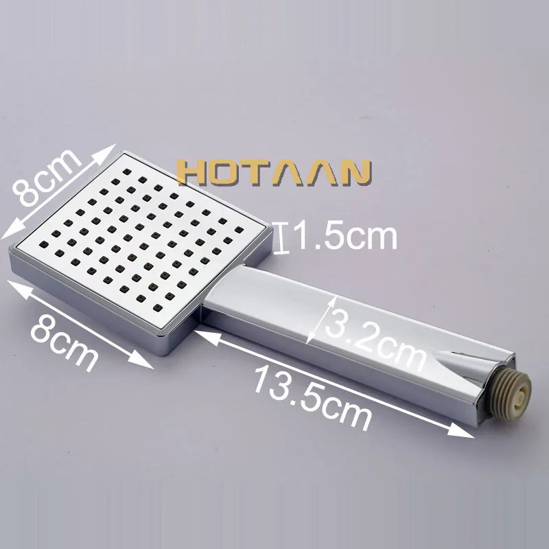 . Pressurized Water Saving Shower Head ABS With Chrome Plated Bathroom Hand Shower Water Booster Showerhead YT5108-A