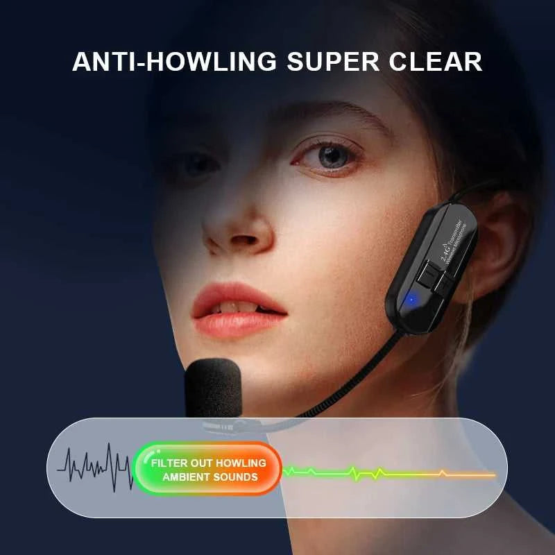 2.4G Wireless Headset Microphone Small Bee Loudspeaker Special Teaching Audio Microphone For Teachers The jack market .AU The jack market .AU Accessories Electronics $ 74 14:504#One-3.5mm