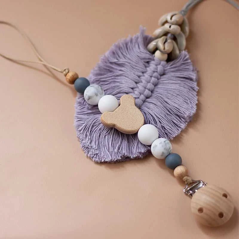 Custom Name Wooden Personalized Baby Pacifier Chain Silicone Bead Dummy Nipple Holder Guard Teether Pendant Newborn Gift Stuff The jack market .AU The jack market .AU Mum & Kids: Essential Products for Every Family $ 29 14:365016#NO.15