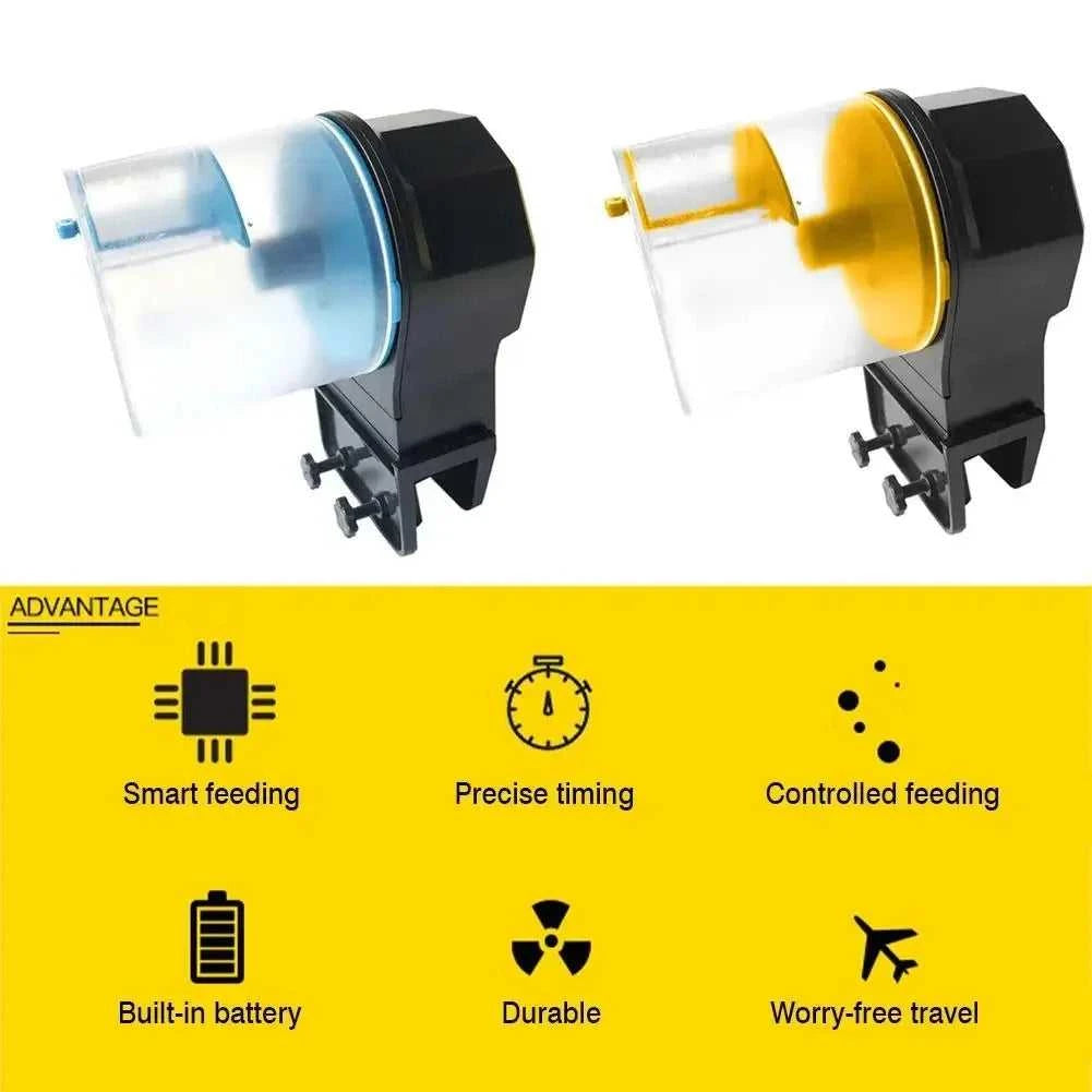 Fish Tank Automatic Feeder Intelligent Timing Automatic Feeder Aquarium Automatic Feeder Large Capacity Fish Feeder fish feeder The jack market .AU The jack market .AU Fishing Gear $ 38 14:366