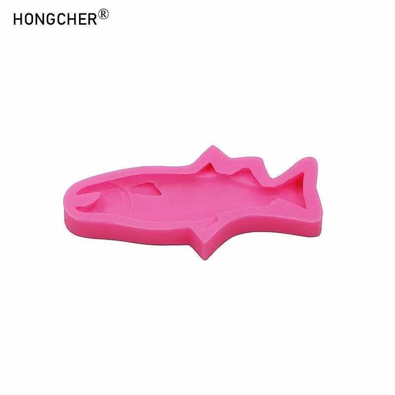 Silicone Fish Mold - Food Safe Chocolate Candy Fondant Ice Mold Flexible Soap Candle Wax Resin Polymer Clay Mold,Fish Mold The jack market .AU The jack market .AU Fishing Gear $ 20 14:200006153#Pink