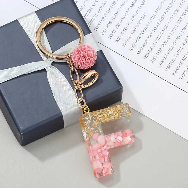 BAOPON Pink Purple Pompom Letter Keychain English Alphabet Keyring For Women Men Jewelry Accessories Wholesale Special Offer The jack market .AU The jack market .AU Jewellery & Chains $ 46 14:193#102