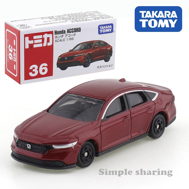 Takara Tomy Tomica Nissan Honda No.1-No.39 Cars Hot Pop 1:64 Car Alloy Toys Motor Vehicle Diecast Metal Model for Children