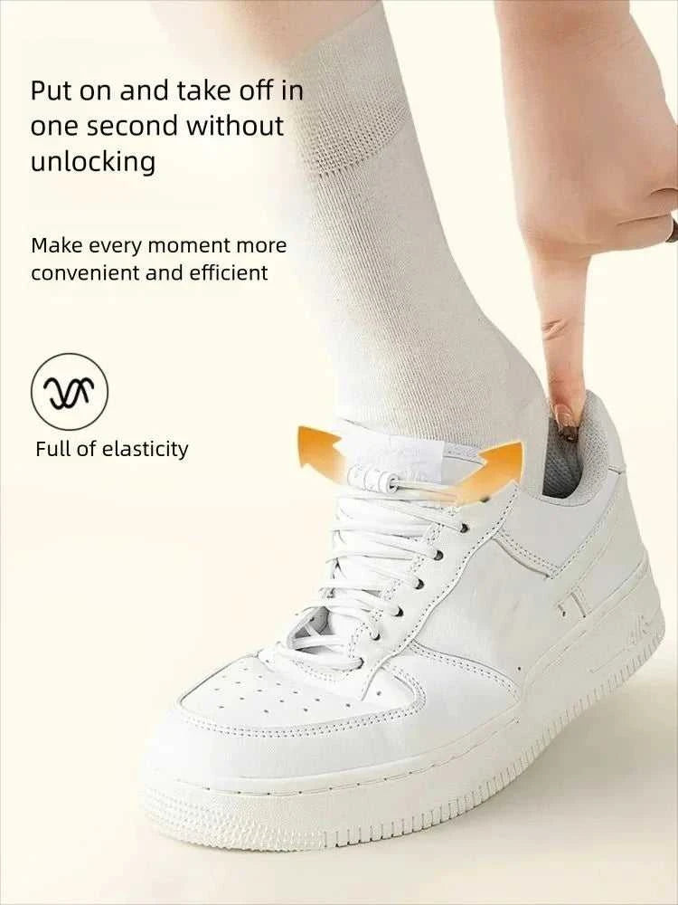 Colorful Metal Lock Sneakers Elastic Shoelaces No Tie Sports Shoe Laces Capsule Lock Stretch Rubber Shoestrings for Easy Wear The jack market .AU The jack market .AU Step Up Your Style: Trendy Shoes for Every Occasion! $ 49 14:1052#Orange-2Pair