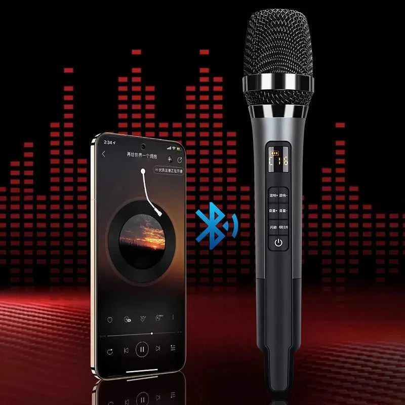 Handheld Microphone with Sound Card Effects All-in-One Noise-Canceling Mic Reverb Connecting Cell Phone for Equipment Live The jack market .AU The jack market .AU Accessories Electronics $ 101 14:193#black