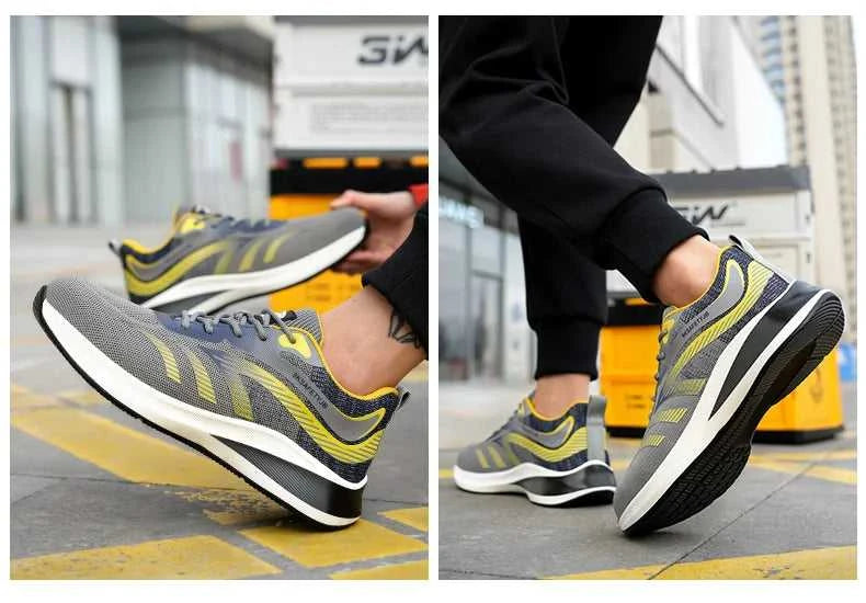 New 2024 Fashion Men Safety Shoes Steel Toe Sneakers Lightweight Anti-smash Anti-puncture Man Breathable Work Safety Boots The jack market .AU The jack market .AU Step Up Your Style: Trendy Shoes for Every Occasion! $ 98 14:175#Green;200000124:200000338