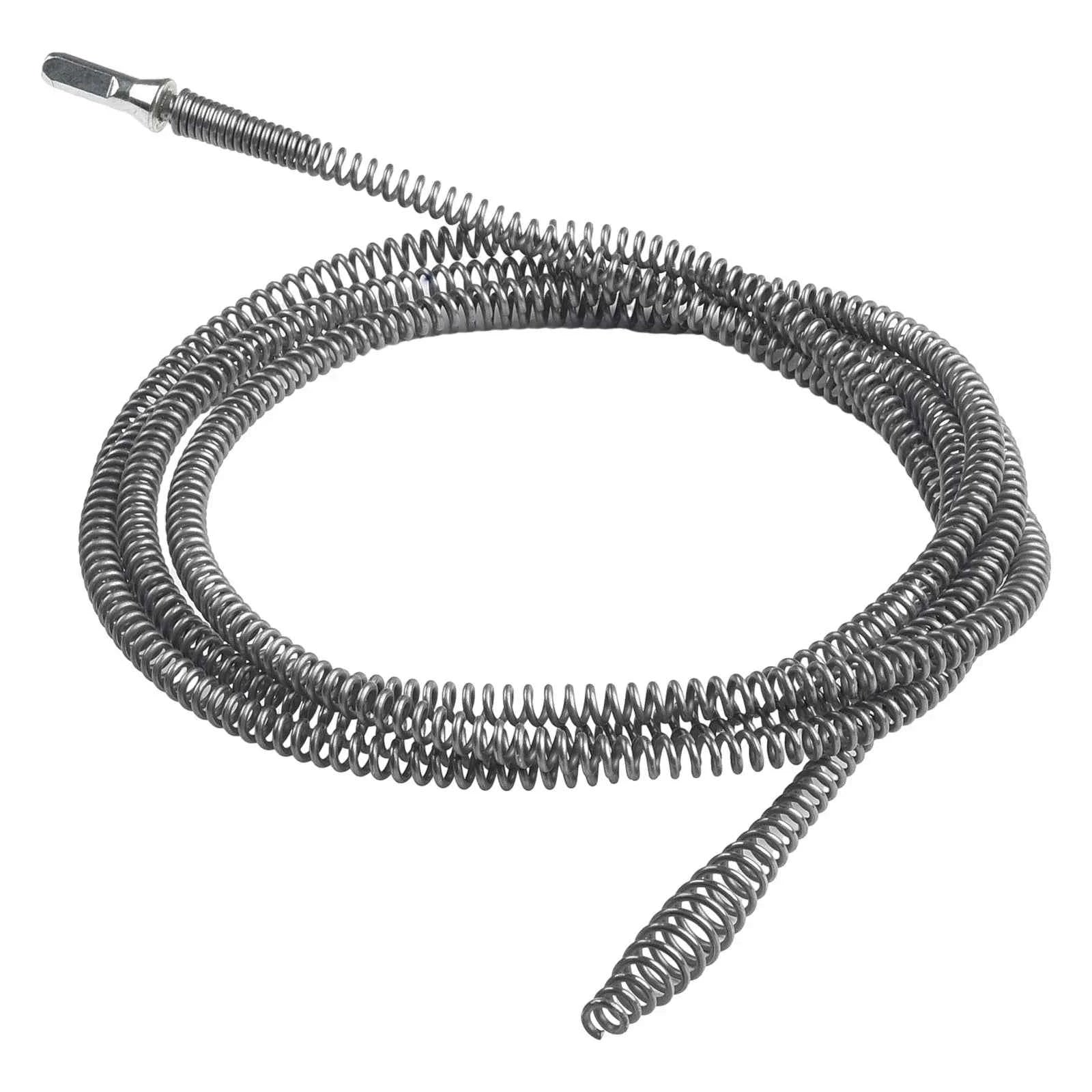 3/2/1M Spring Pipe Pipe Dredging Tools Drain Cleaner Sewer Sinks Basin Pipeline Clogged Remover Bathroom Kitchen Toilet Cleaning