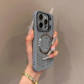MagSafe Heat-Dissipating Case for iPhone 11-16 Pro Max Plus - Magnetic Bracket Bumper Back Cover