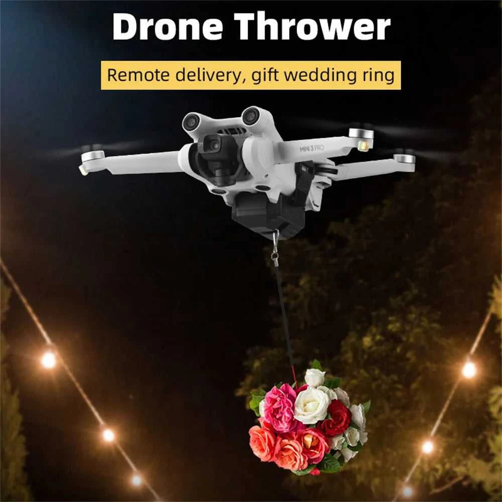 Drone Air Thrower For SG906MAX/SJRC F11S/Zino/X8SE Wedding Proposal Delivery Dispenser Airdrop Rescue Device Holder Toy Aircraft The jack market .AU The jack market .AU Drones $ 66 14:193#Black