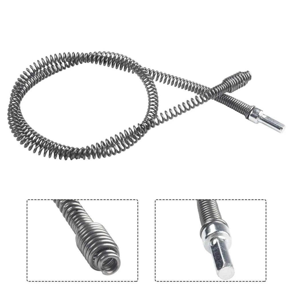 3/2/1M Spring Pipe Pipe Dredging Tools Drain Cleaner Sewer Sinks Basin Pipeline Clogged Remover Bathroom Kitchen Toilet Cleaning