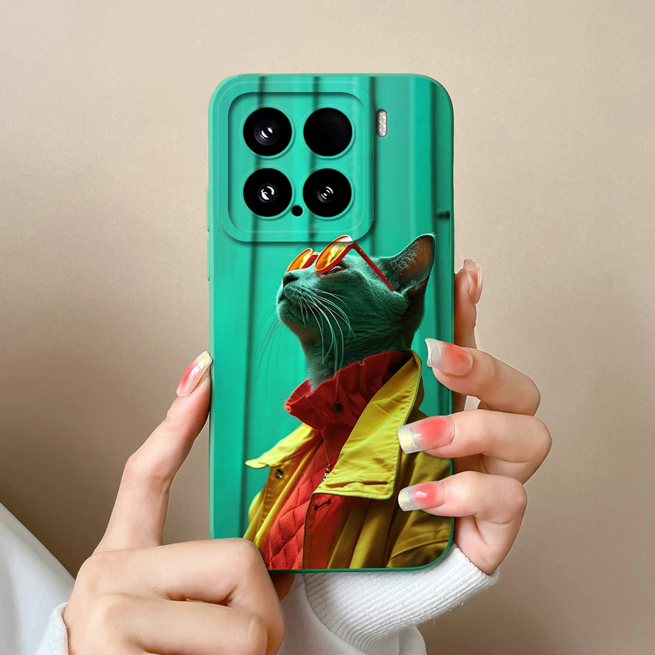 Xiaomi 15 Pro Soft Silicone Case - Stylish Anti-Drop Bumper for Xiaomi 14 Pro - Perfect Fit & Protection