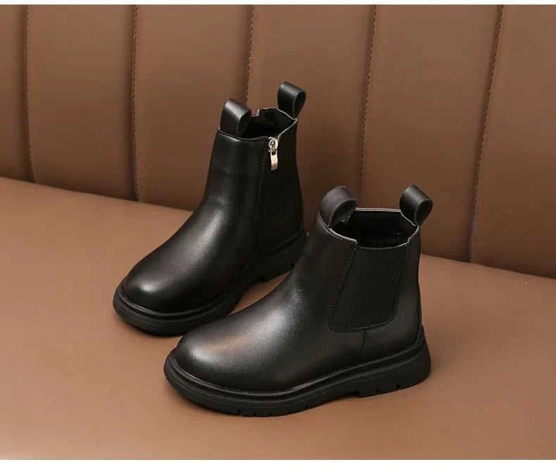 Size 27-37 Kids PU Leather Boot Warm Autumn Winter Children's Shoes Princess Girls Anti Slip Foot Warmer Snow Boots The jack market .AU The jack market .AU Mum & Kids: Essential Products for Every Family $ 43 14:365458#D-12Brown;200000124:150#27