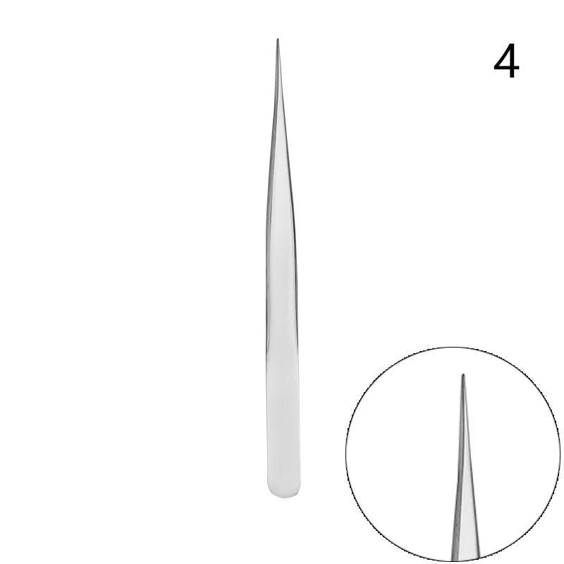 LuxeLash Anti-Slip Precision Tweezers | Curved & Straight Tips for Flawless Lash Extensions & Nail Art