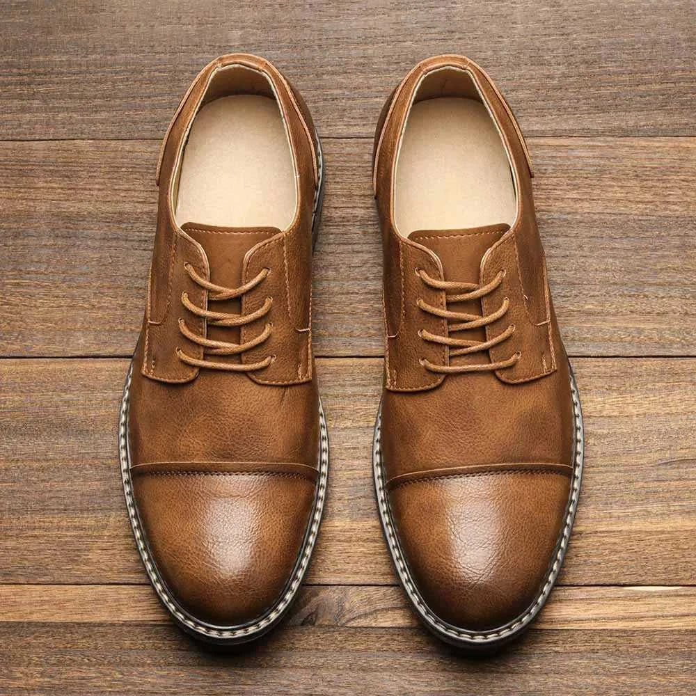 Retro Men's Derby Shoes 2024 New Men Casual shoes Fashion Men Leather Shoes #AL6604 The jack market .AU The jack market .AU Step Up Your Style: Trendy Shoes for Every Occasion! $ 88 14:200000195#Yellow6604;200000124:3434