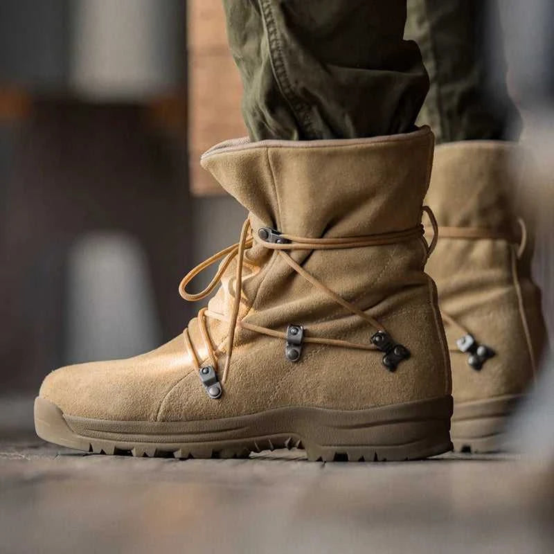 Maden Men's Vintage High-top Desert Boots Outdoor Cowboy Boots Indestructible Work Shoes Winter Safety Shoes The jack market .AU The jack market .AU Step Up Your Style: Trendy Shoes for Every Occasion! $ 119 14:771#Brown;200000124:200000898