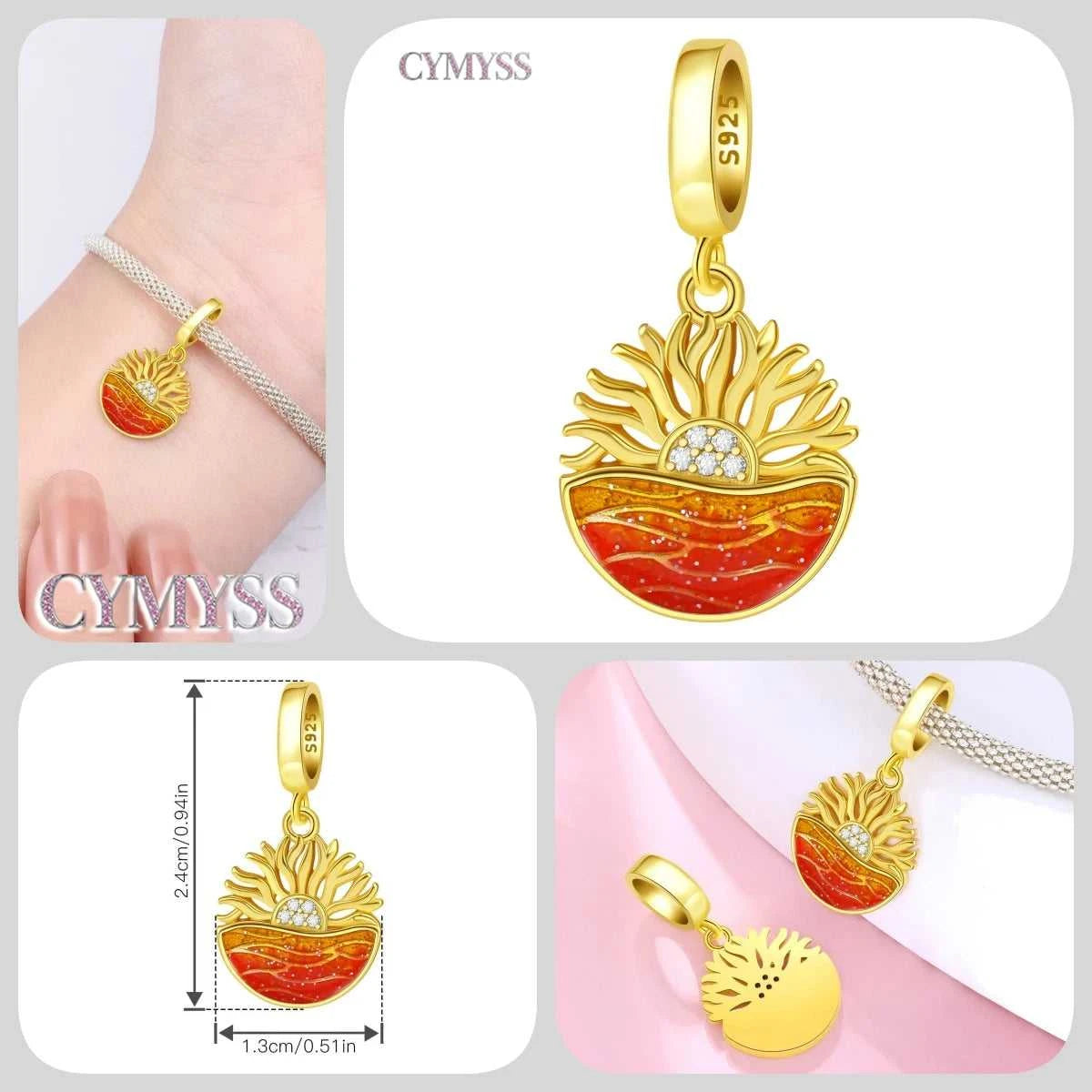 S925 Sterling Silver Charm Bead Angel Prayer Travel Memorial Pendant Fine Birthday Gift Fit Bangle Bracelet Necklace DIY Jewelry The jack market .AU The jack market .AU Jewellery & Chains $ 49 14:200004890#OTC1204