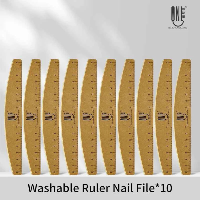 Nail Artistry Pro Nail File Set - Double-Sided 180/240 Grit for Precision Buffing & Professional Manicures (2/4/5/10pcs)