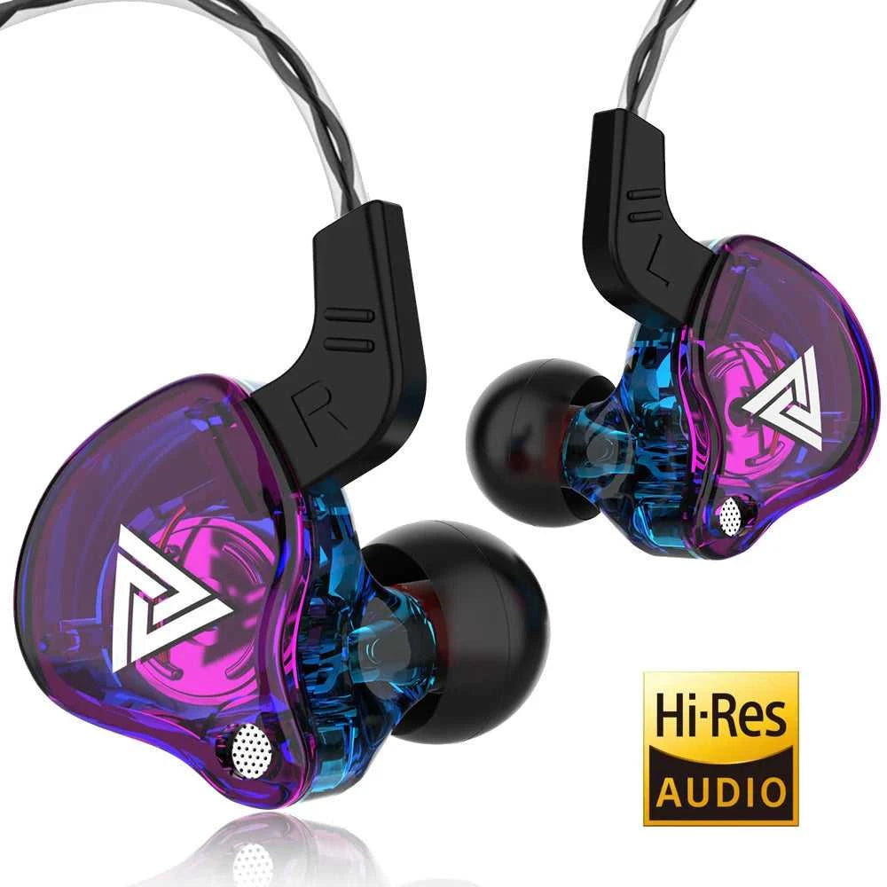 QKZ AK6 Wired Headphones Dual Drive HiFi Earphone with Microphone 3.5mm Sport Running Music Earbuds Bass Stereo Headset Original The jack market .AU The jack market .AU Accessories Electronics $ 51 14:350853#AK6 Green B