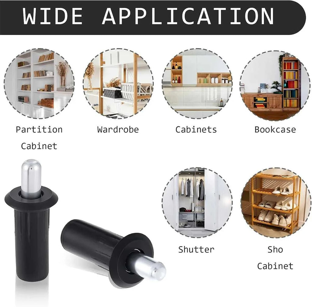 100Pc Large Black Iron Shutter Louvers Blind Repair Pins Spring Loaded Plantation Shutter Replacement Pins Bolt Window Door Home The jack market .AU The jack market .AU Home $ 66 14:201504126#100Pcs