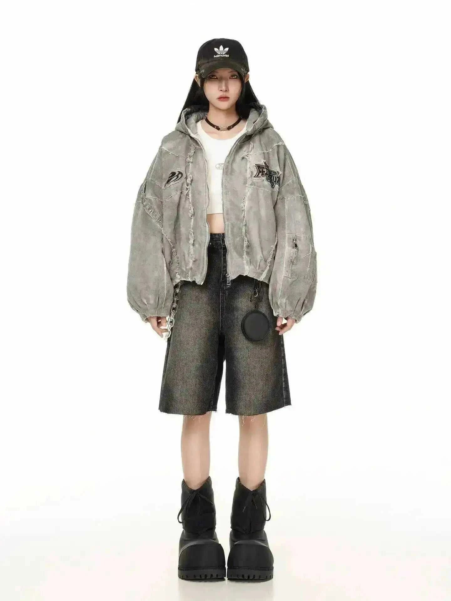 HKSH Autumn Winter New Men's Tide Original Design Techwear High Street Fashion Trend Vintage Jacket Chic Casual Coats Ins HK6132 The jack market .AU The jack market .AU Men Fashion $ 172 14:691#Gray;5:4182