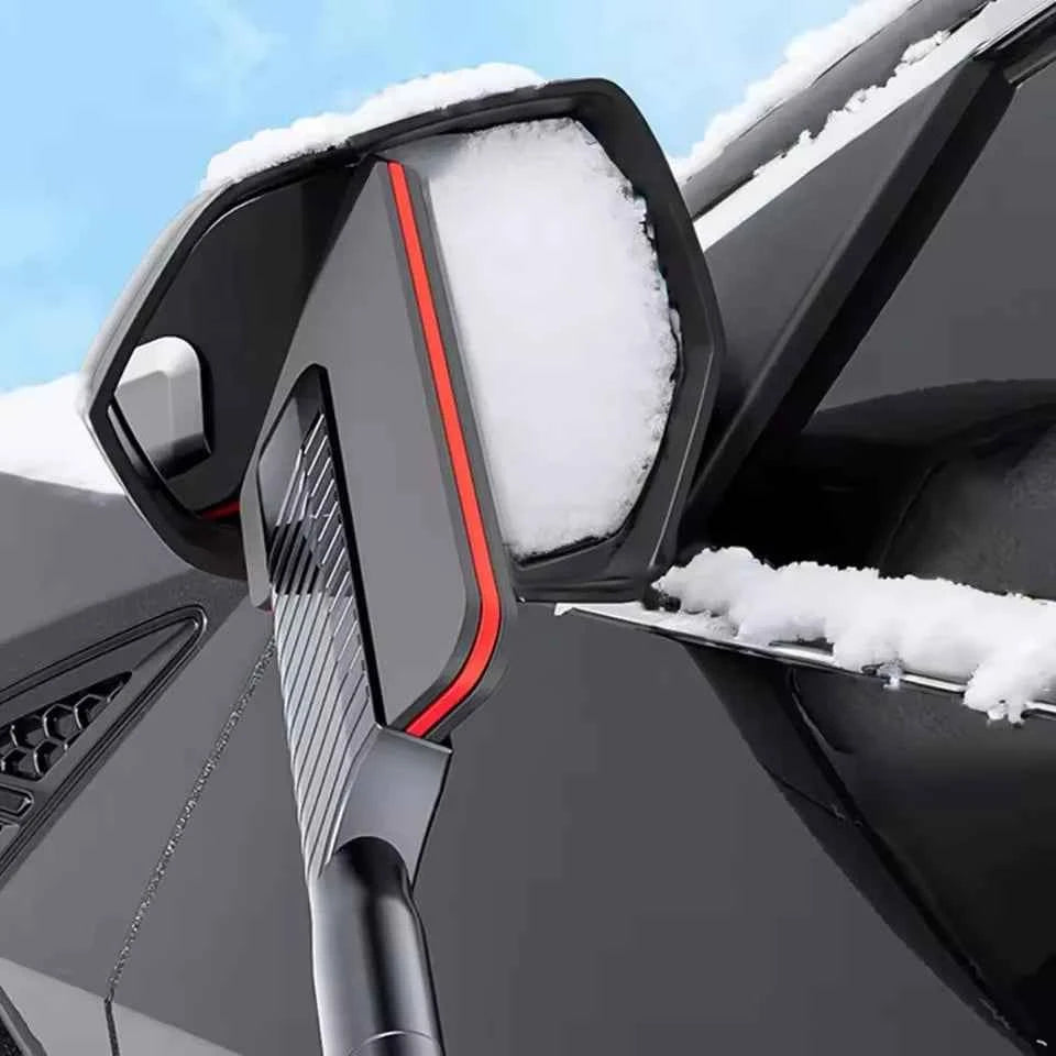 Detachable Car Snow Shovel - Multi-Functional Telescopic Ice Scraper for Winter Snow Removal & Vehicle Cleaning