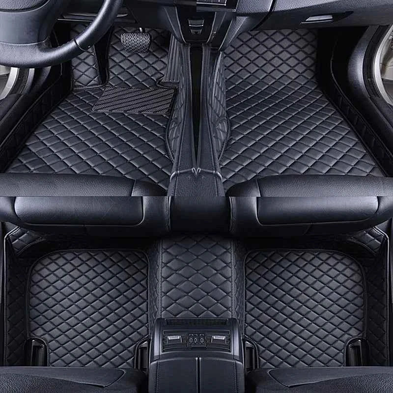 Car Floor Mats 100％ For For Ford Focus MK2 2008-2011 Auto Foot Pads Accessories Interior Waterproof Carpets Car Styling Rug 차량용품