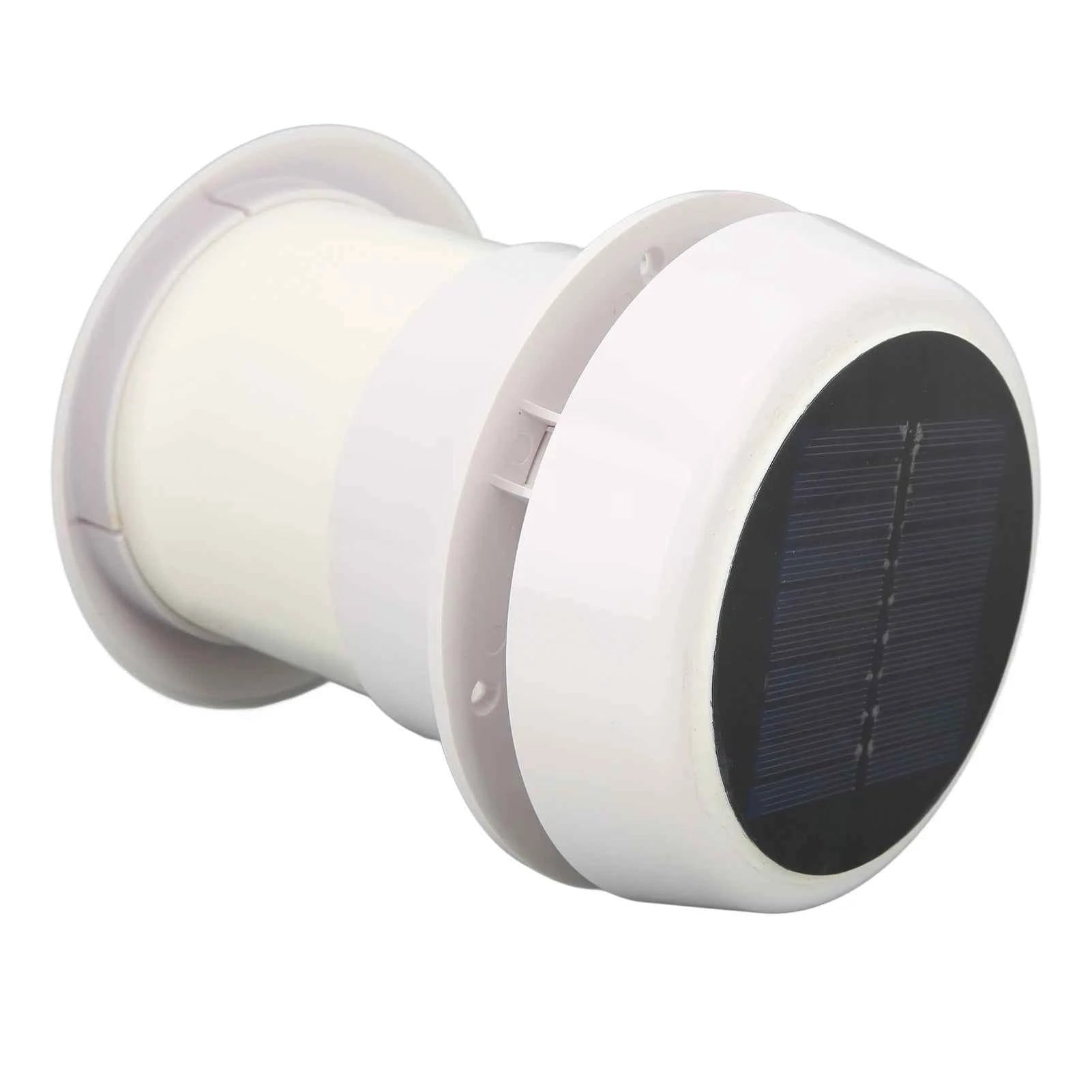 DC12V RV Roof Exhaust Fan Noiseless Solar Powered Vent for Campers  Ships Yachts RV Roof Vent Fan Solar Roof Exhaust Fan