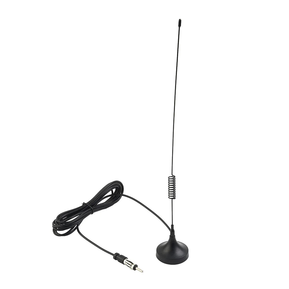 Auto Stereo Radio FMAM Signal Aerial, Car Signal Booster Antenna, Dual Band 144/430Mhz, 31cm Antenna Length, Easy Installation