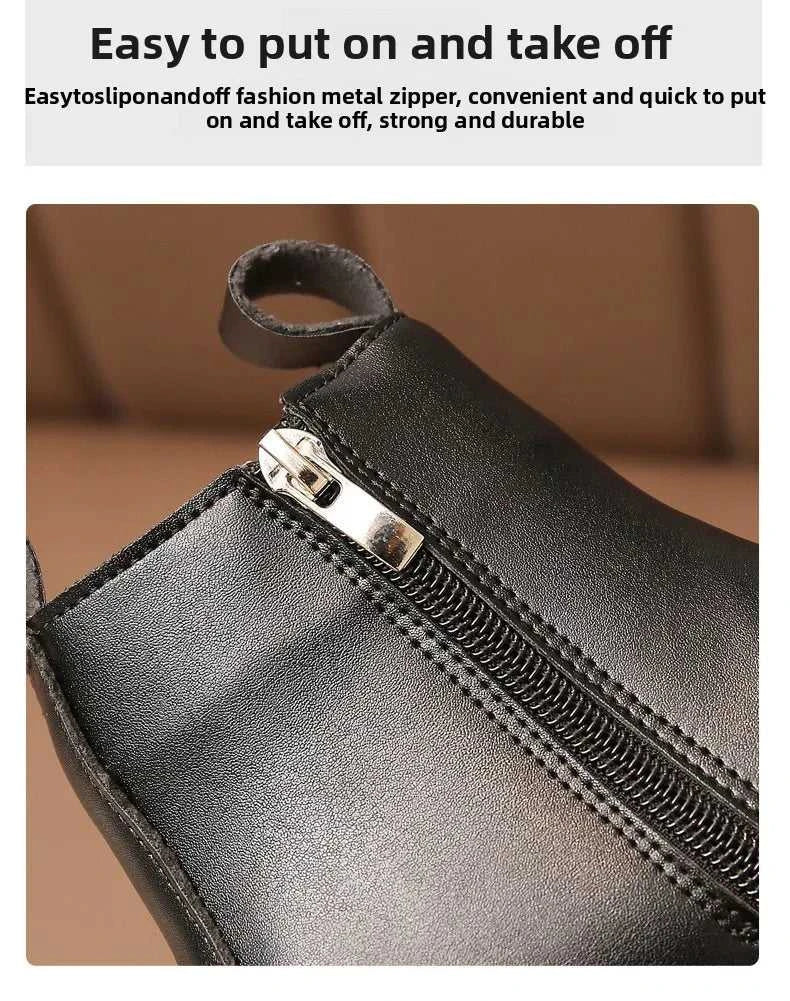 Size 27-37 Kids PU Leather Boot Warm Autumn Winter Children's Shoes Princess Girls Anti Slip Foot Warmer Snow Boots The jack market .AU The jack market .AU Mum & Kids: Essential Products for Every Family $ 43 14:365458#D-12Brown;200000124:150#27