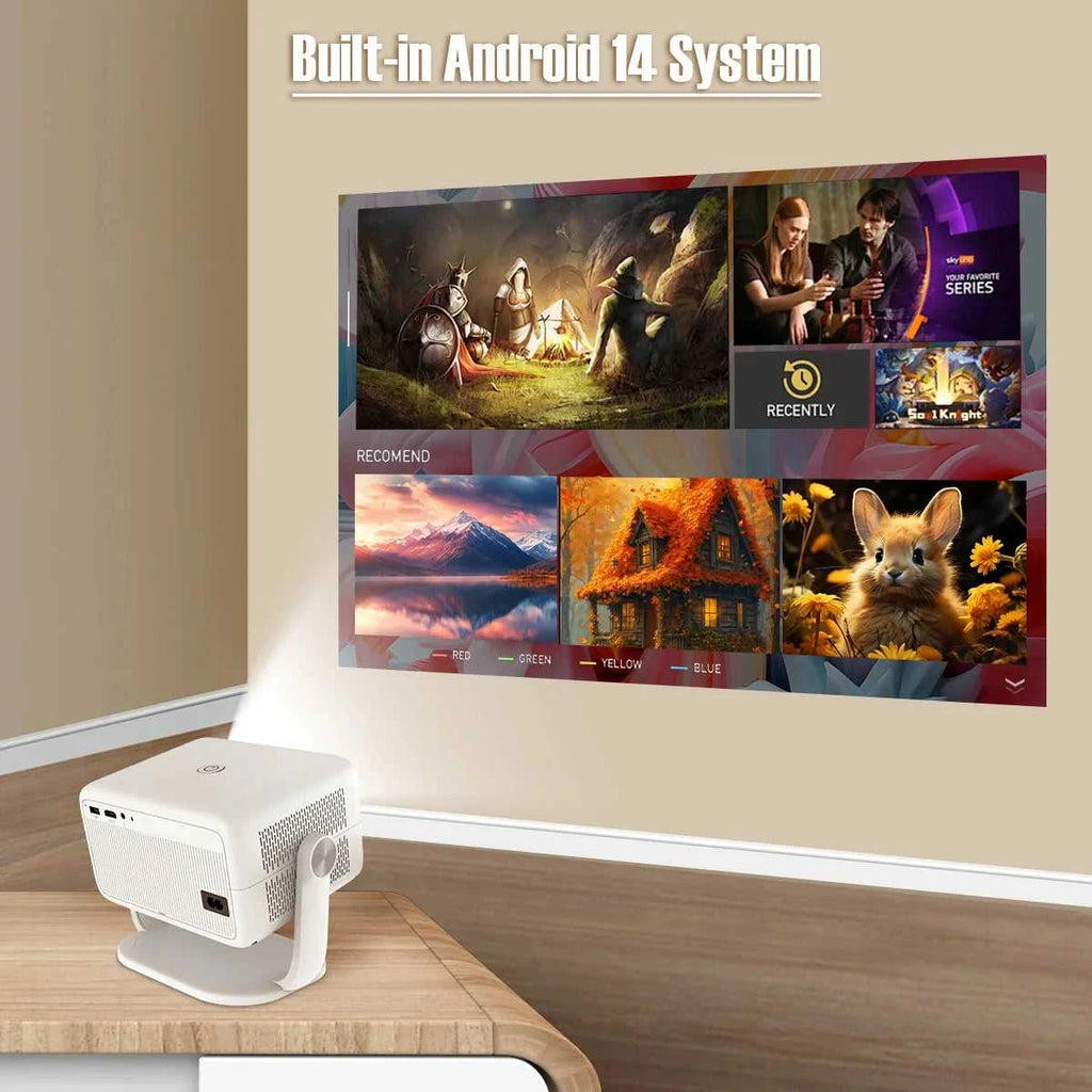 Magcubic 650ANSI 8K Android14 L018 Projector Native 1080P With Auto Keystone Correction Focus Wifi6 BT5.4 Portable Movie Outdoor The jack market .AU The jack market .AU Accessories Electronics $ 193 14:201441169#L018;200007763:201336342;200009209:201447604