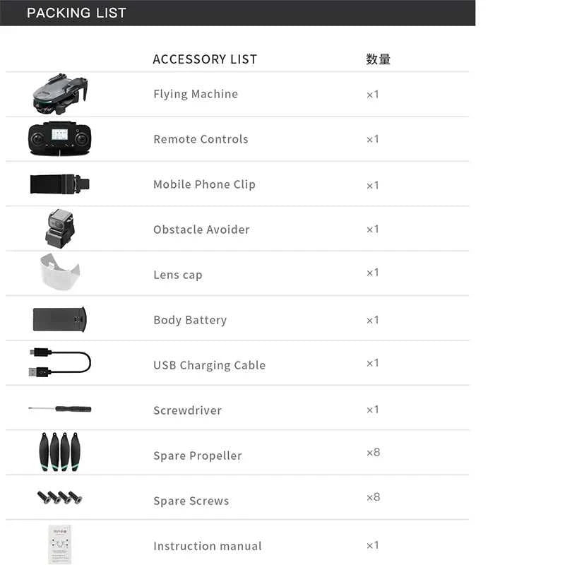 Drone GPS 8K Professional 2-Axis L200 PRO MAXHD Dual Camera 5G WIFI FPV 360° Laser Obstacle Avoidance Brushless Motor Dron The jack market .AU The jack market .AU Drones $ 176 14:29#NO-OAS