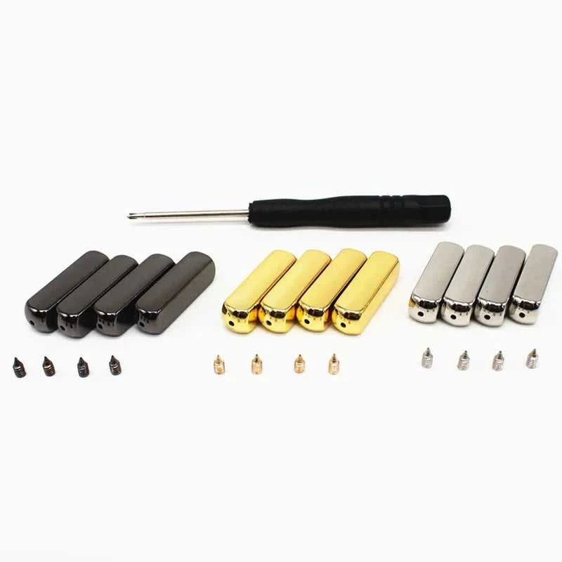 New Arrival 4PCS/Set Metal Shoelace Aglet Square Metal Tips for Sneakers DIY Metal Shoelace Tips Gunmetal Sneaker Metal Aglets The jack market .AU The jack market .AU Step Up Your Style: Trendy Shoes for Every Occasion! $ 52 14:193#Gold Tips