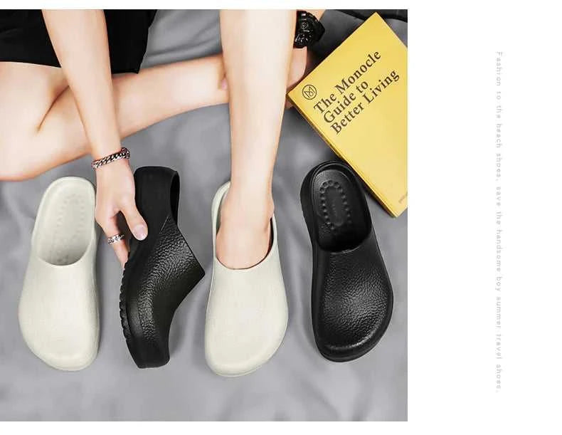 Men Slippers Couples Garden Clog Women Water Proof Chef Shoe Comfortable Sandal Slippers For Pet Workers Outdoor Fishing Shoes The jack market .AU The jack market .AU Step Up Your Style: Trendy Shoes for Every Occasion! $ 63 14:29;200000124:100010487#44-45