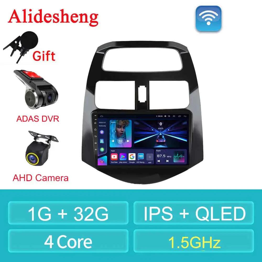 For Chevrolet Spark Beat Matiz Creative Android 12 Car Radio Audio video multimedia Player GPS Navigation 8G + 256G Carplay Auto