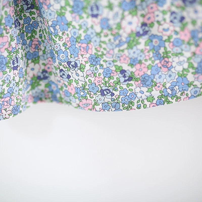 Floral Delight Baby Dress by [Brand Name] - Adorable Sleeveless Design with Sweet Bow for Girls 9 Months to 4 Years