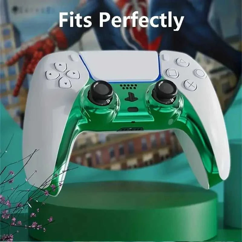 Chrome Black Glossy Chrome DIY Replacement Controller Shell for PS5 Custom Plates Cover Compatible Upgrade For PS5 Slim The jack market .AU The jack market .AU Accessories Electronics $ 50 14:350853