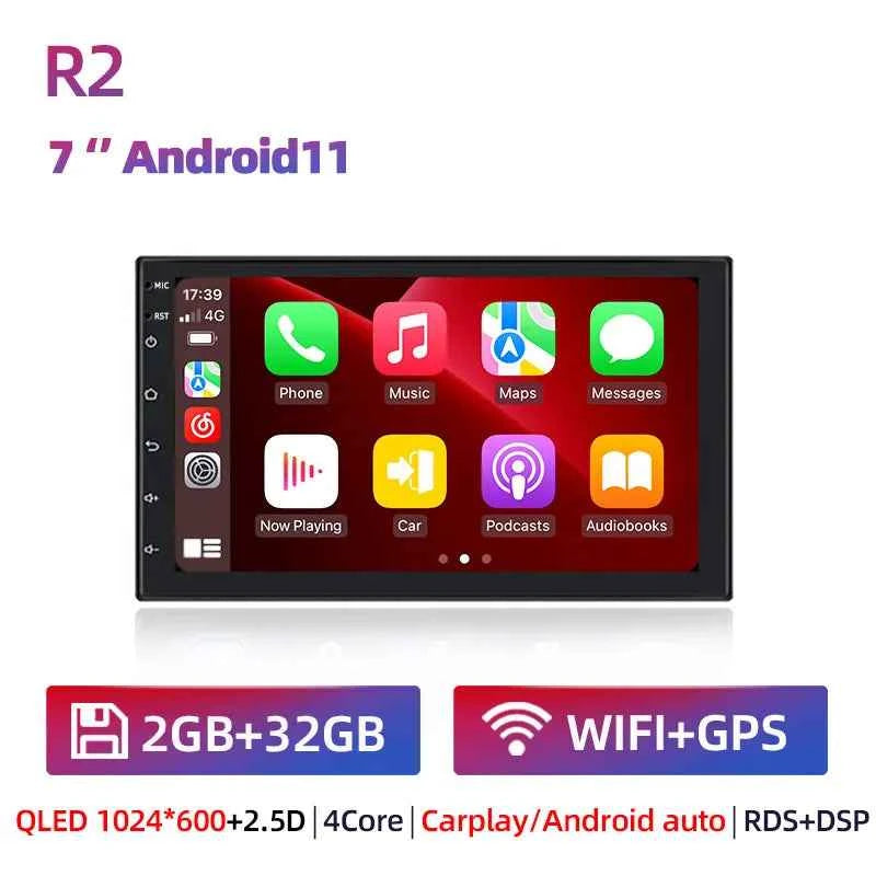 Ruancheng 2 Din Android 7 9 10 Inch Car Multimedia Video Player Universal Stereo Radio GPS for Volkswagen Nissan Hyundai Toyota