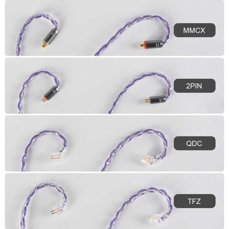 XINHS 8 strands of silver-purple single crystal copper plated with silver The jack market .AU The jack market .AU Accessories Electronics $ 68 14:2198#TFZ;200007763:201336100;5:200000321#3.5mm