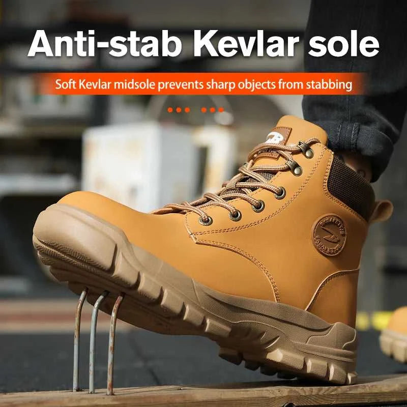 Waterproof Work Safety Shoes Men Boots Anti-smash Sneakers Steel Toe Electric Welding Boots Indestructible Male Footwear The jack market .AU The jack market .AU Step Up Your Style: Trendy Shoes for Every Occasion! $ 100 14:4602#Black;200000124:200000337