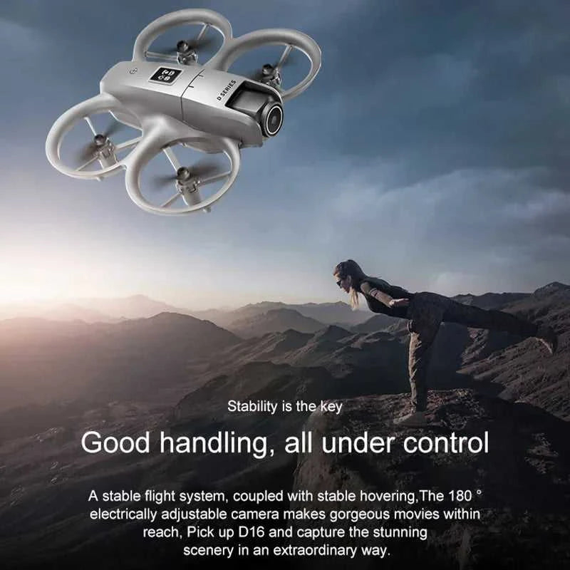 Lenovo D16 Drone 8K Aerial GPS Avoidance Bushless Motor Drone Electric Adjustment HD Profesional Dual-camera Optical Flow The jack market .AU The jack market .AU Drones $ 56 14:366#Drone Apron