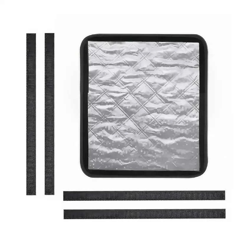 1set Caravan Vent Cover Foldable Insulating Shade Roof Ventilation Heat Reflection 40.64cm for Campers Trailers Camper Motorhome