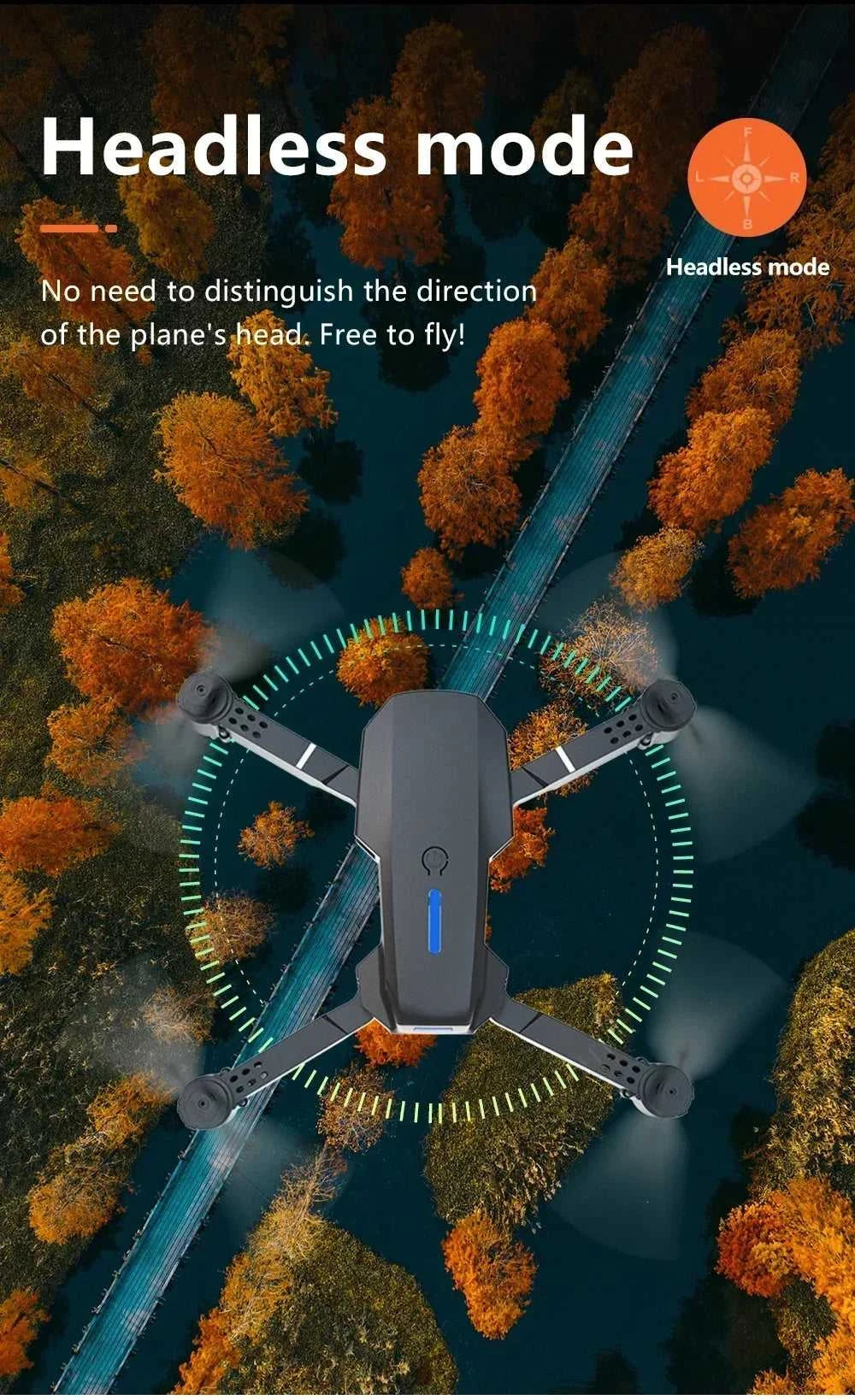 Foldable E88 Mini Drone with 4K HD Camera WiFi FPV Function RC Quadcopter Aircraft Toy Ideal Gift for Both Kids and Adults The jack market .AU The jack market .AU Drones $ 71 14:691#Gray-Dual-4K-Bag