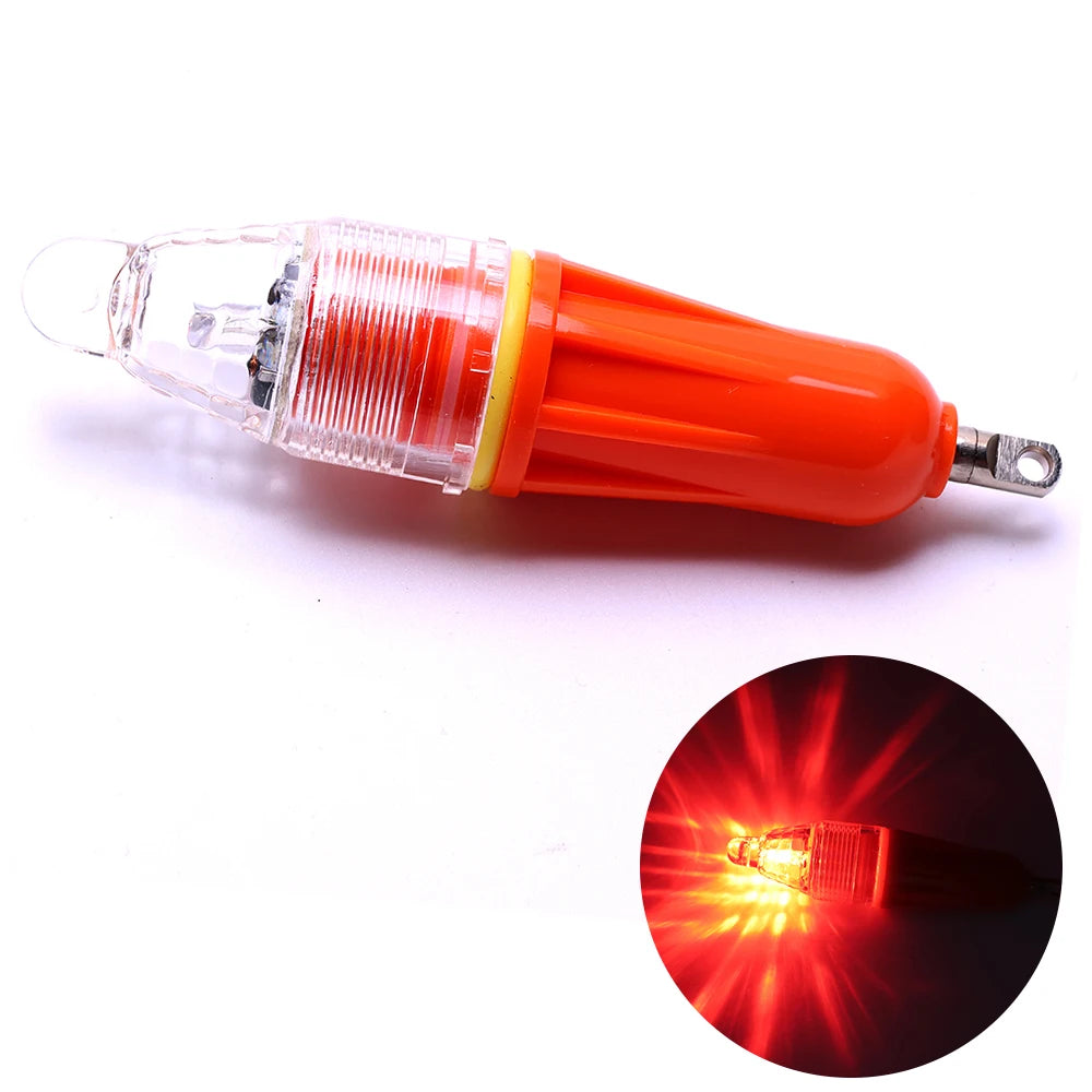 1 pc new night underwater fishing light, LED strong light fishing light, mini lure light, fishing gear supplies