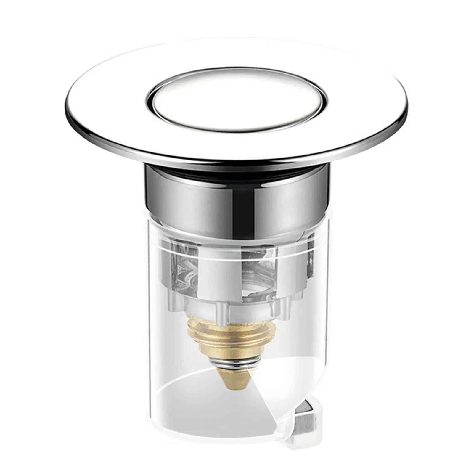Universal Washbasin Leaking Stopper Push Type Bounces Drain Filter for Bathroom Kitchen The jack market .AU The jack market .AU Home $ 49 14:202675806#B