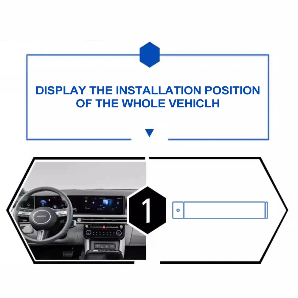 Car Interior Transparent TPU Film for Hyundai Tucson 2025 2026 Gear Panel GPS Navigation Center Console Pre-cut PPF Accessories
