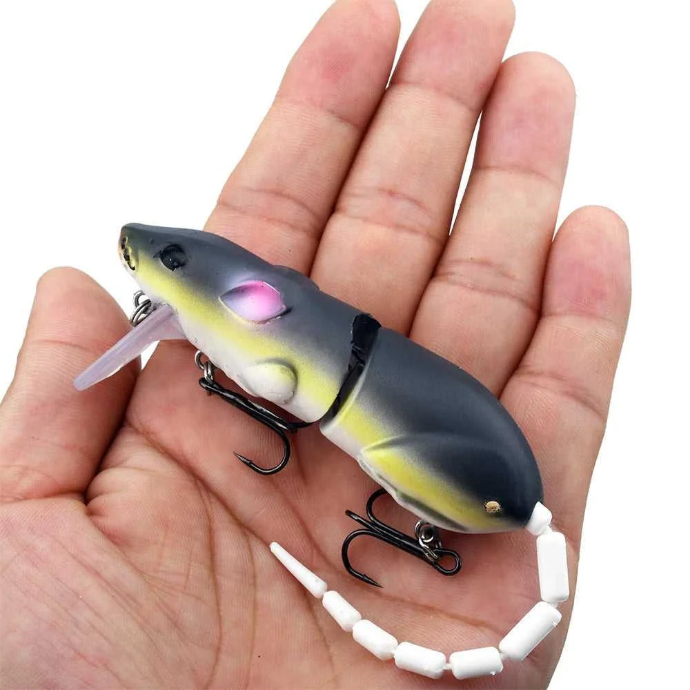 15.5CM Mouse Lure Artificial Plastic Mouse Fishing Lure Swimbait Rat Pike Bass Minnow Floatingbaits Fishing Tackle Accessories The jack market .AU The jack market .AU Fishing Gear $ 21 14:175#J