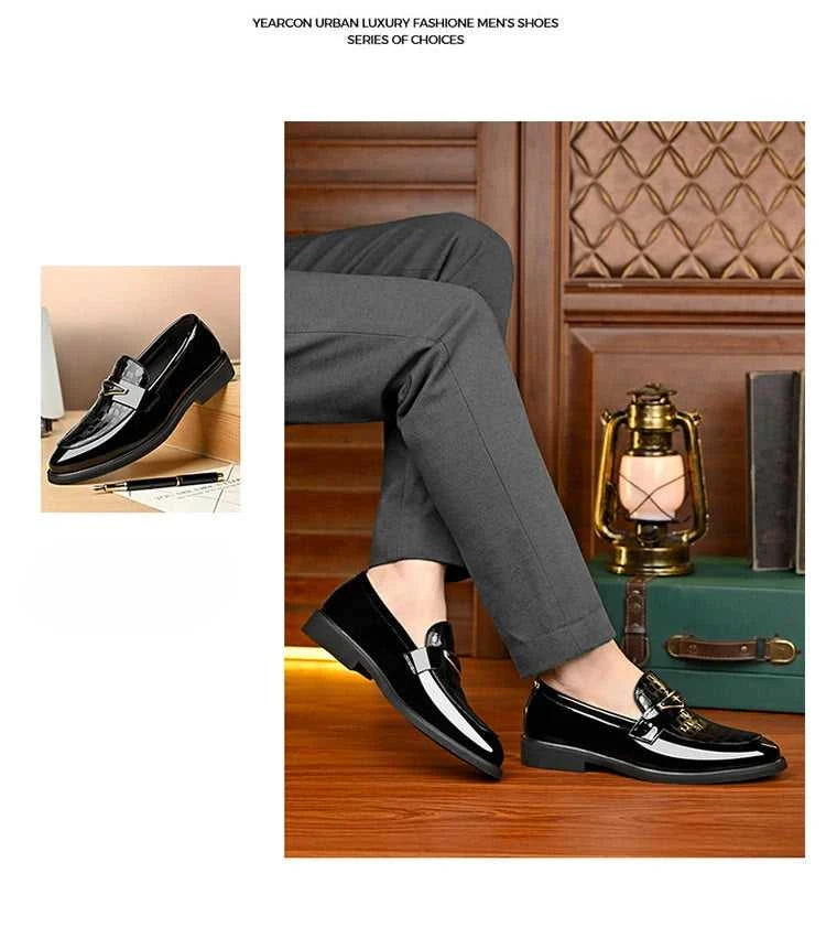 New Large Size 38-46 Business Casual Men's Dress Shoes Fashion Soft Sole Wedding Shoes Male Designer Black Leather Shoes Man The jack market .AU The jack market .AU Step Up Your Style: Trendy Shoes for Every Occasion! $ 93 14:771#1;200000124:100013888